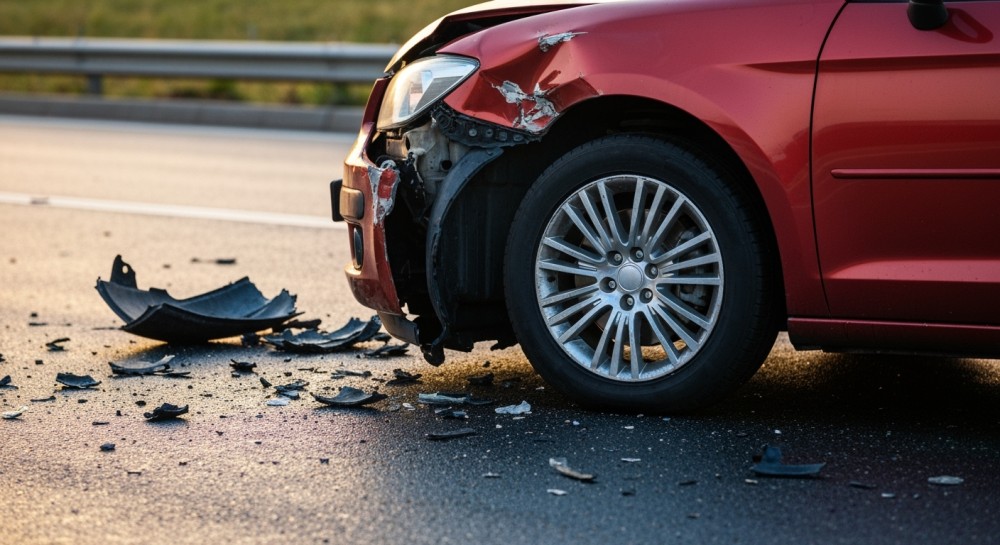 Tragiczny wypadek w Chociszewie: Samochód uderzył w cmentarne ogrodzenie, kierowca zginął na miejscu