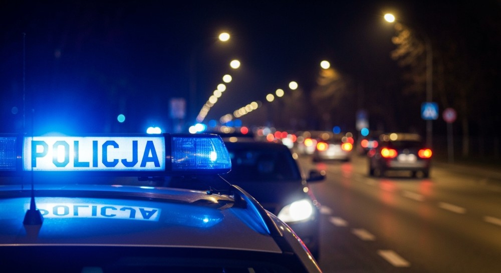 Pościg za 20-latkiem: Ucieczka przed policją kończy się w zderzeniu z ciężarówką